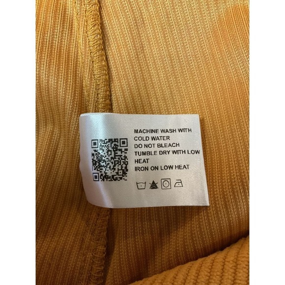 Cider Women's Corduroy Zipper Front Mini Skirt Ginger Plus Size 1XL Retro - Picture 10 of 11